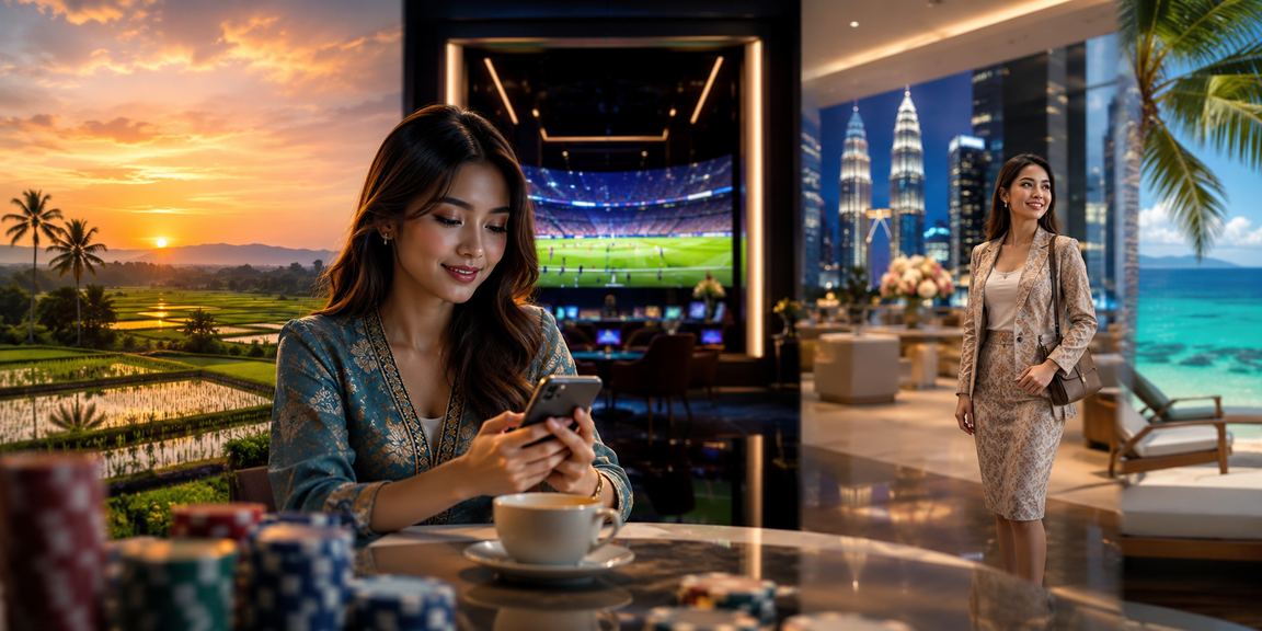 Pengguna Malaysia dari Kedah menikmati pelbagai pilihan hiburan dan slot di b1a4